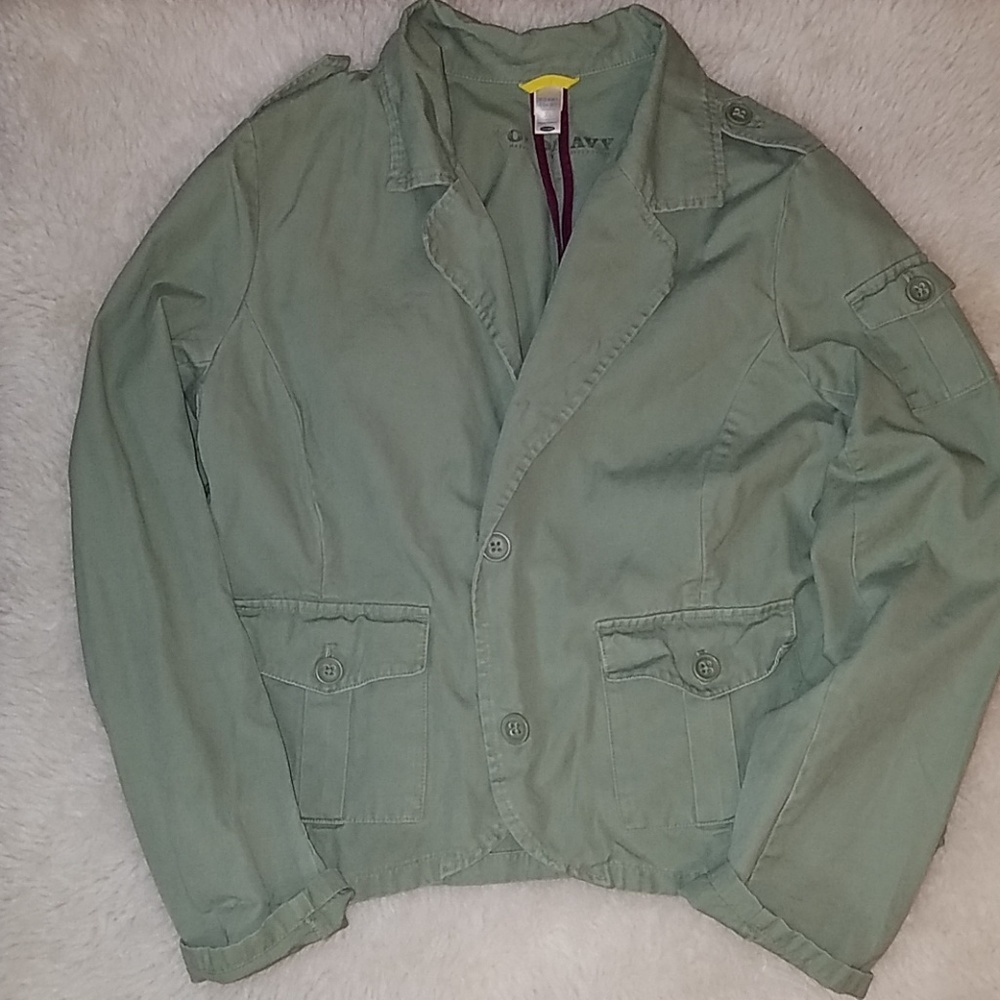 Old Navy Blazer Jacket, light sage / olive green